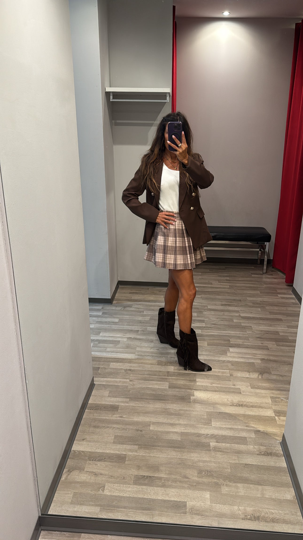 GIACCA MODELLO BALMAIN MARRONE