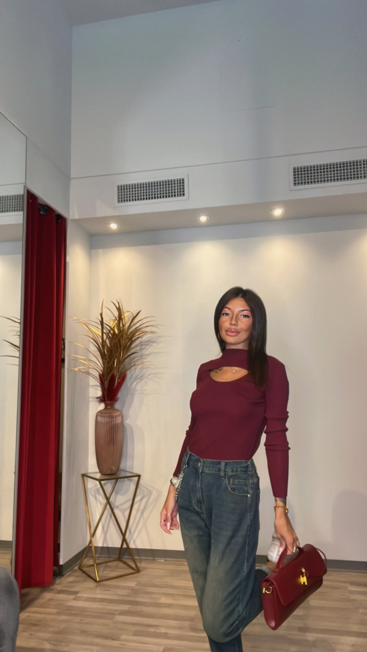 JEANS CATENA PERLE