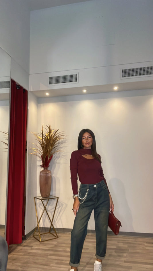 JEANS CATENA PERLE
