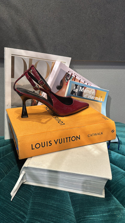 DECOLTÈ VERNICE BORDEAUX