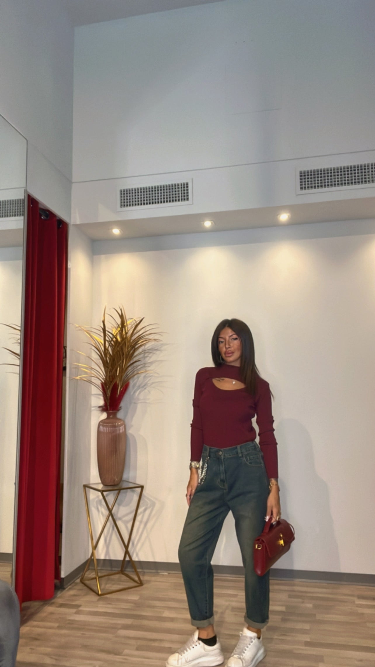 JEANS CATENA PERLE