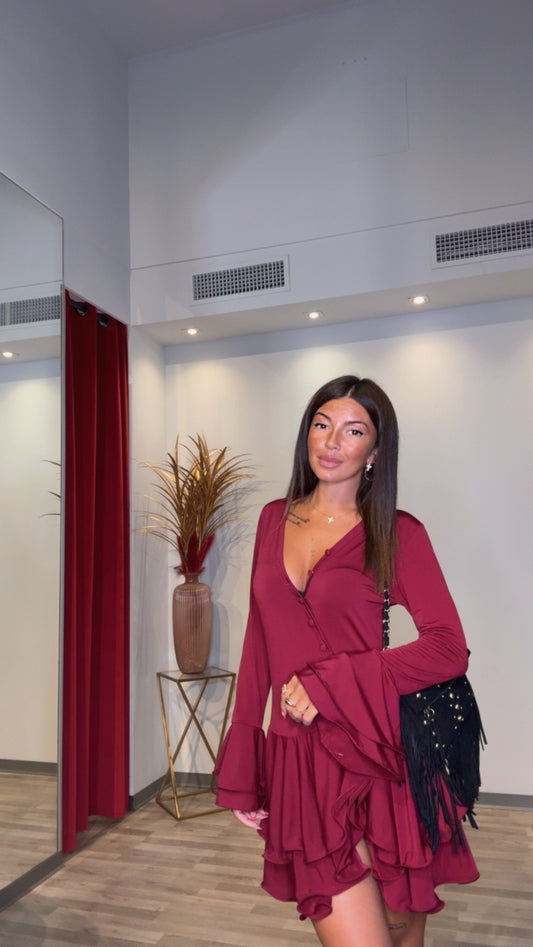 ABITO BORDEAUX BALZE