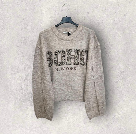 MAGLIONE SOHO MELANGE