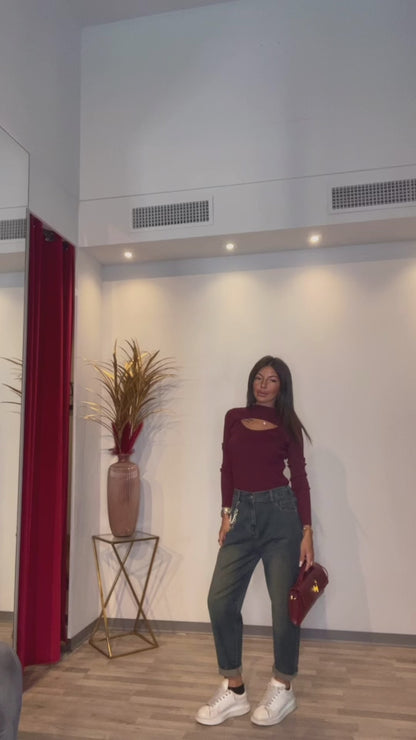 JEANS CATENA PERLE